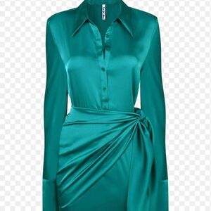 Rat And Boa Alanis Dress Green Size Small Cocktail Wedding